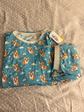 Little One Shop Corgi Cuddles PJ Set